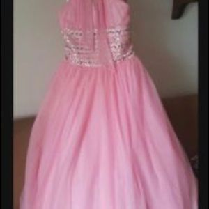Light pink Tiffany gown